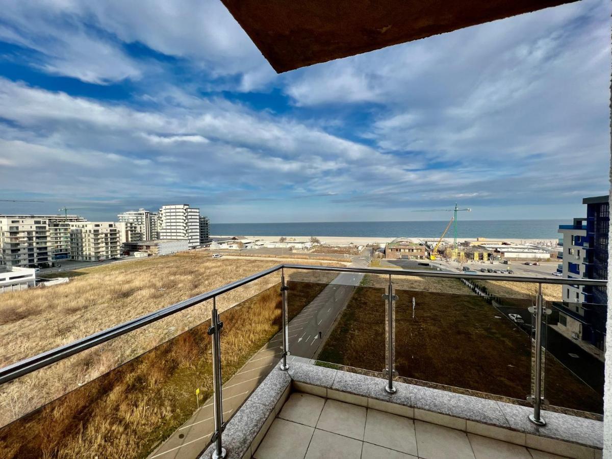 Vedere la mare apartament Mamaia Exterior foto
